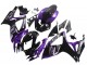 2006-2007 Suzuki GSXR 600 / GSXR 750 Motorcycle Fairing Kits - Purple Glossy Black UK Manufacturers