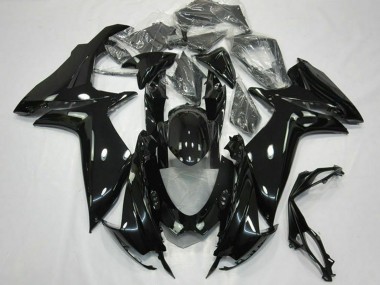 2011-2024 Suzuki GSXR 600 / GSXR 750 Motorcycle Fairings - Glossy Black UK Manufacturers