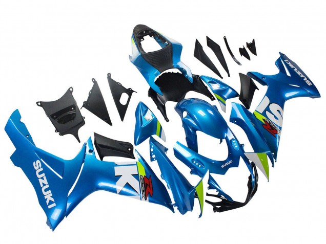 2011-2024 Suzuki GSXR 600 / GSXR 750 Motorcycle Fairings - Light Blue Green White Red UK Manufacturers