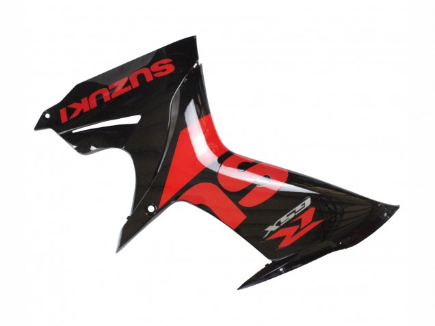 2011-2024 Suzuki GSXR 600 / GSXR 750 Motorcycle Fairing Kits - Red Glossy Black UK Manufacturers