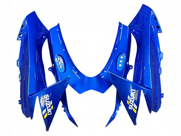 2011-2024 Suzuki GSXR 600 / GSXR 750 Motorcycle Fairings - Blue Silver Ecstar UK Manufacturers