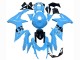 2011-2024 Suzuki GSXR 600 / GSXR 750 Motorcycle Fairings - Light Blue Black UK Manufacturers