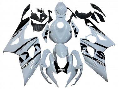 2005-2006 Suzuki GSXR 1000 Motorcycle Fairings - White Black UK Manufacturers