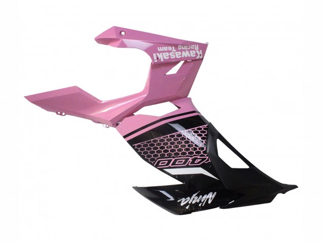 2018-2024 Kawasaki Ninja 400 Motorcycle Fairings - Pink Matte Black Honeycomb UK Manufacturers