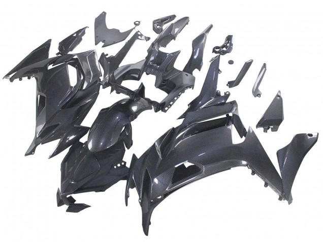 2020-2025 Kawasaki Ninja 650 EX650 Motorcycle Fairings - Carbon Fiber Carbon Fiber UK Manufacturers