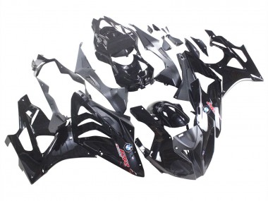 2009-2014 BMW S1000RR Motorcycle Fairing - Glossy Black UK Manufacturers