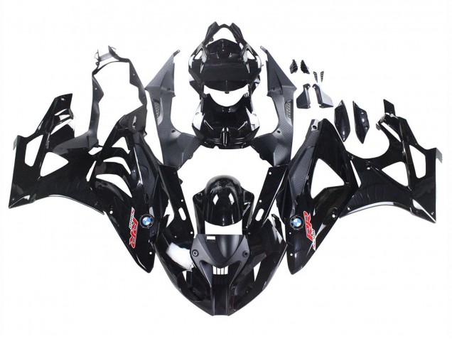 2009-2014 BMW S1000RR Motorcycle Fairing - Glossy Black UK Manufacturers