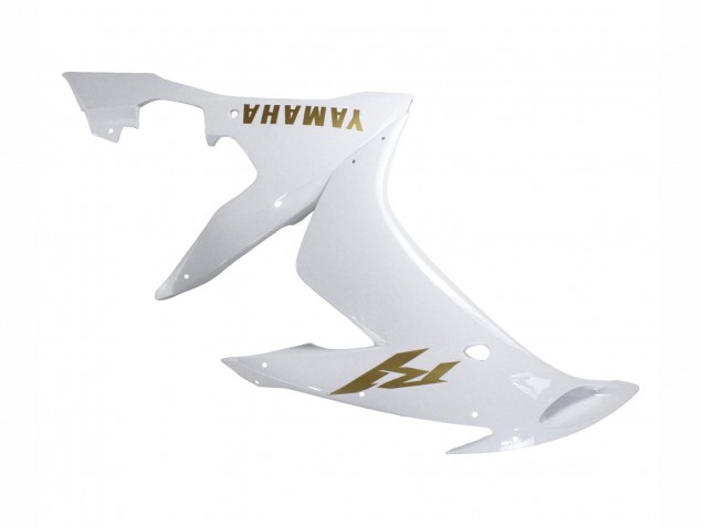 2004-2006 Yamaha YZF 1000 R1 Motorcycle Fairings - White Gold Decals UK Manufacturers