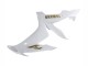 2004-2006 Yamaha YZF 1000 R1 Motorcycle Fairings - White Gold Decals UK Manufacturers