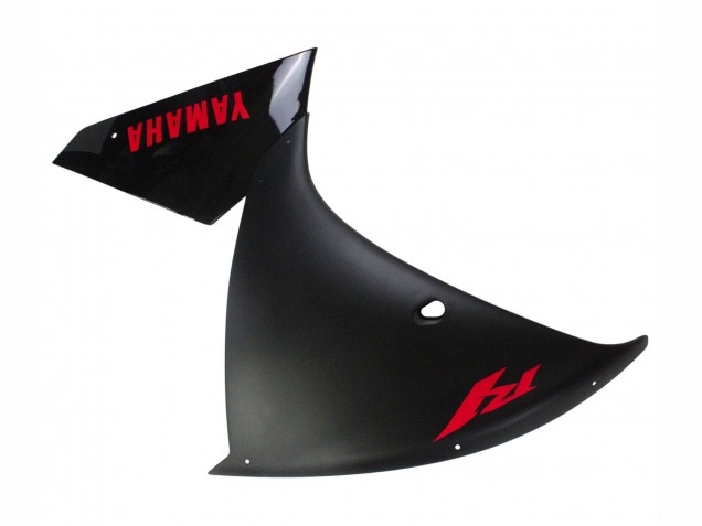 2009-2011 Yamaha YZF 1000 R1 Motorcycle Fairing - Matte Black Red Decal UK Manufacturers