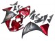 2009-2011 Yamaha YZF 1000 R1 Motorcycle Fairings - Red Matte Black UK Manufacturers