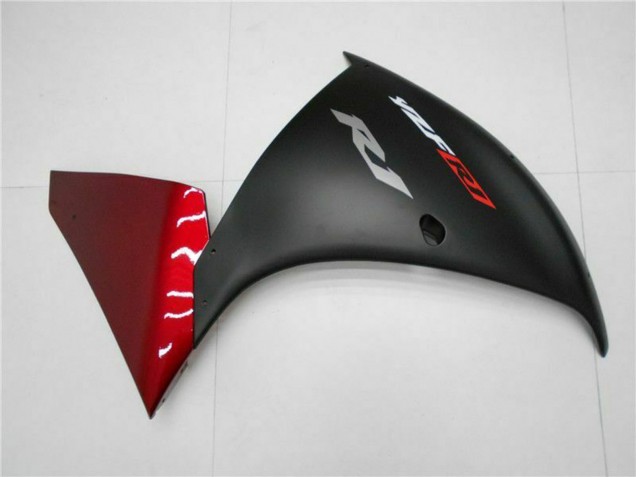 2009-2011 Yamaha YZF 1000 R1 Motorcycle Fairings - Red Matte Black UK Manufacturers