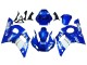 1998-2002 Yamaha YZF 600 R6 Motorcycle Fairings - Blue White UK Manufacturers