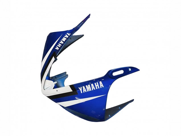 2006-2009 Yamaha YZF R6S Motorcycle Fairings - Blue White Glossy Black Yamalube UK Manufacturers
