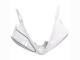 2006-2009 Yamaha YZF R6S Motorcycle Fairings - White Glossy Black UK Manufacturers
