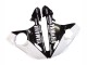 2006-2009 Yamaha YZF R6S Motorcycle Fairings - White Glossy Black UK Manufacturers