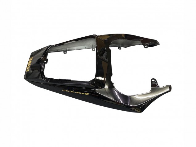 2006-2009 Yamaha YZF R6S Motorcycle Fairings - Glossy Black Gold Decals UK Manufacturers