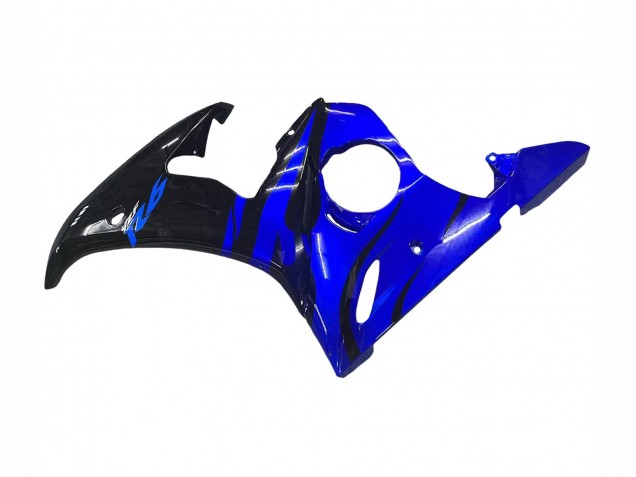 2006-2009 Yamaha YZF R6S Motorcycle Fairings - Blue Glossy Black UK Manufacturers