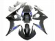 2006-2009 Yamaha YZF R6S Motorcycle Fairings - Matte Black Blue UK Manufacturers