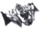 2008-2016 Yamaha YZF 600 R6 Motorcycle Fairings - Grey Black Carbon Fiber Style UK Manufacturers