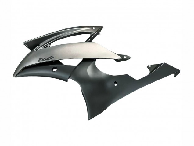 2008-2016 Yamaha YZF 600 R6 Motorcycle Fairings - Silver Grey UK Manufacturers