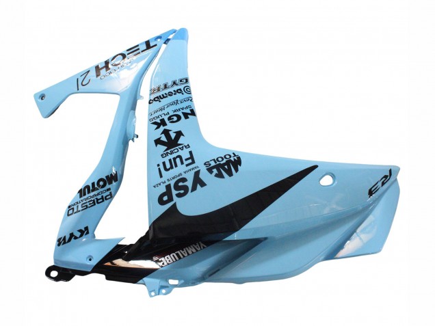2015-2018 Yamaha YZF R3/R25 Motorcycle Fairings - Light Blue Black Yamalube 21 UK Manufacturers