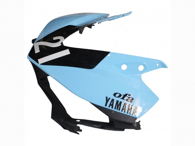 2015-2018 Yamaha YZF R3/R25 Motorcycle Fairings - Light Blue Black Yamalube 21 UK Manufacturers