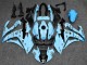 2015-2018 Yamaha YZF R3/R25 Motorcycle Fairings - Light Blue Black Yamalube 21 UK Manufacturers