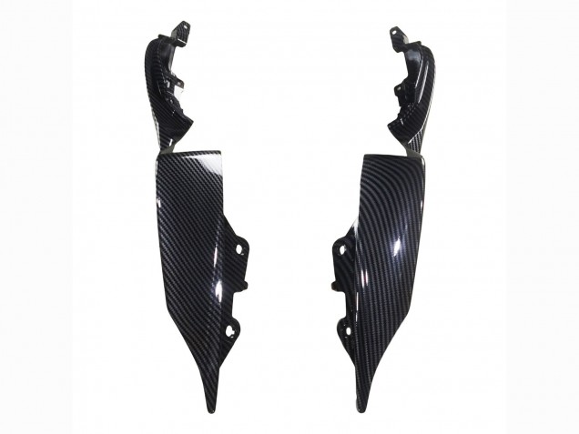 2021-2024 Yamaha YZF R7 Motorcycle Fairings - Black Carbon Fiber Carbon Fiber UK Manufacturers