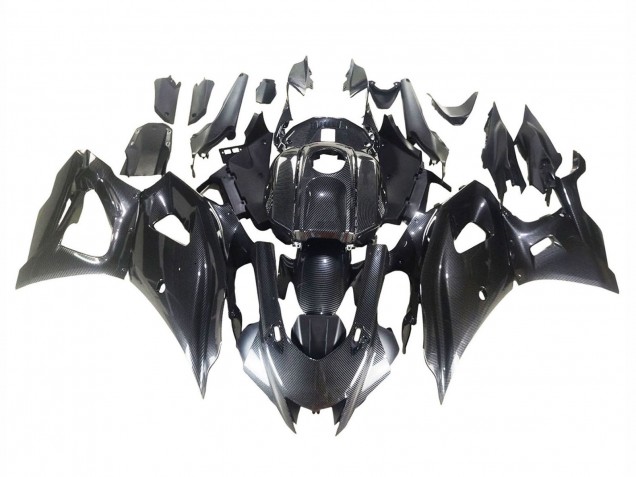 2021-2024 Yamaha YZF R7 Motorcycle Fairings - Black Carbon Fiber Carbon Fiber UK Manufacturers