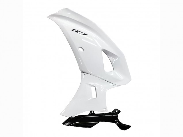2021-2024 Yamaha YZF R7 Motorcycle Fairings - Glossy White UK Manufacturers