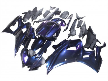 2021-2024 Yamaha YZF R7 Motorcycle Fairings - Gradient Blue Purple UK Manufacturers
