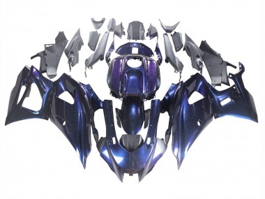2021-2024 Yamaha YZF R7 Motorcycle Fairings - Gradient Blue Purple UK Manufacturers