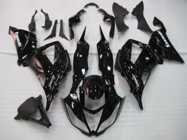 2013-2018 Kawasaki ZX6R Motorcycle Fairing - Glossy Black UK Manufacturers