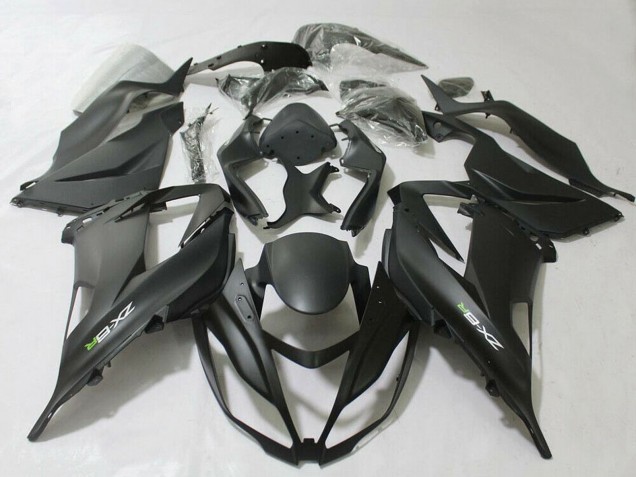 2013-2018 Kawasaki ZX6R Motorcycle Fairing - Matte Black UK Manufacturers