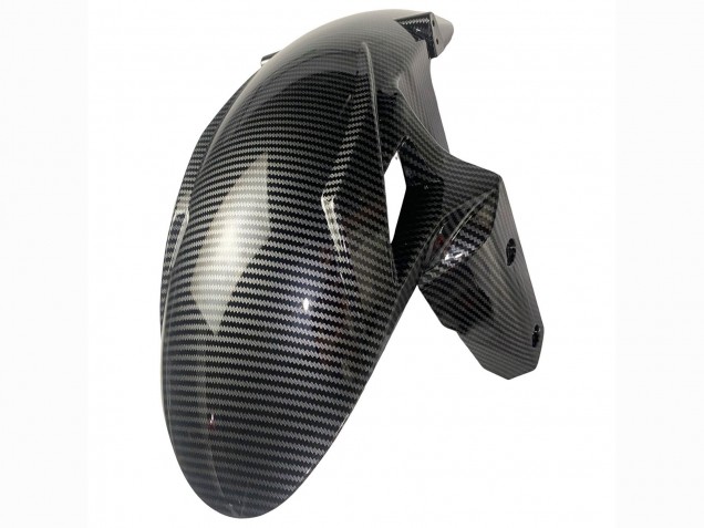 2019-2022 Kawasaki ZX6R Motorcycle Fairings - White Black Carbon Fiber UK Manufacturers