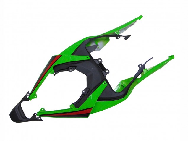 2019-2022 Kawasaki ZX6R Motorcycle Fairings - Green Glossy Black Red UK Manufacturers