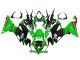 2019-2022 Kawasaki ZX6R Motorcycle Fairings - Green Glossy Black Red UK Manufacturers