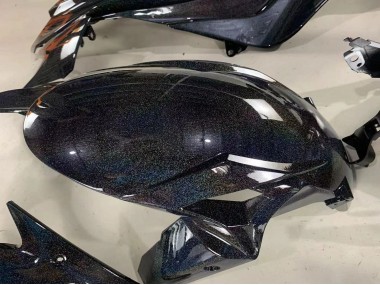 2019-2022 Kawasaki ZX6R Motorcycle Fairings - Black Rainbow UK Manufacturers