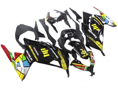 2013-2024 Kawasaki EX300 Motorcycle Fairings - Glossy Black Yellow Red Green Blue White UK Manufacturers