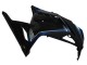 2013-2024 Kawasaki EX300 Motorcycle Fairings - Glossy Black Blue UK Manufacturers