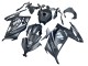 2013-2024 Kawasaki EX300 Motorcycle Fairings - Matte Black White Elf Snow UK Manufacturers