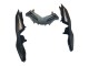 2013-2024 Kawasaki EX300 Motorcycle Fairings - Matte Black White Elf Snow UK Manufacturers