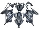 2013-2024 Kawasaki EX300 Motorcycle Fairings - Matte Black White Elf Snow UK Manufacturers