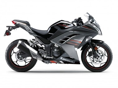 2013-2024 Kawasaki EX300 Motorcycle Fairings - Black Silver Red UK Manufacturers