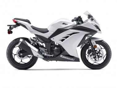 2013-2024 Kawasaki EX300 Motorcycle Fairings - White Black UK Manufacturers