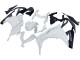 2013-2024 Kawasaki EX300 Motorcycle Fairings - White Black UK Manufacturers