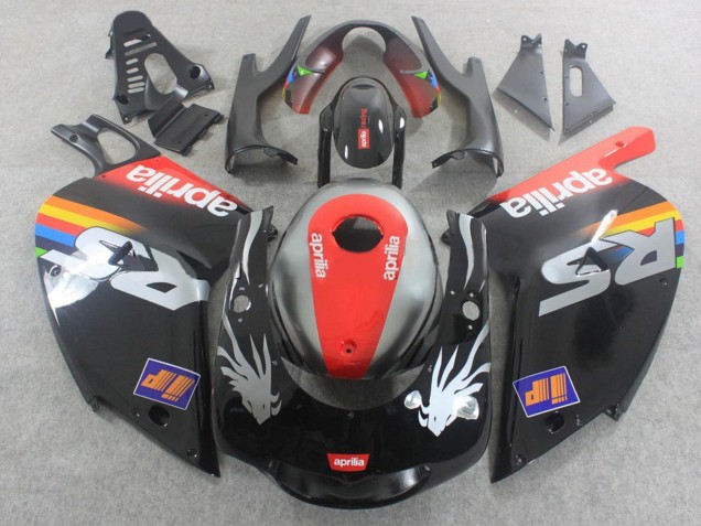 2000-2005 Aprilia RS125 Motorcycle Fairings - Black Red Silver UK Manufacturers