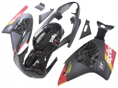 2000-2005 Aprilia RS125 Motorcycle Fairings - Black Red Yellow UK Manufacturers