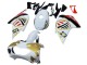2000-2005 Aprilia RS125 Motorcycle Fairings - White Yellow Red UK Manufacturers